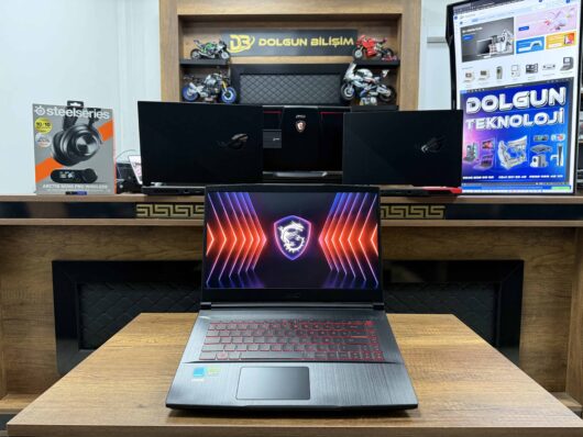 MSI Thin GF63 12VE-082XTR Intel Core i5 12450H 16GB RAM 512GB SSD RTX4050 15.6" FHD 144Hz (İKİNCİ EL)