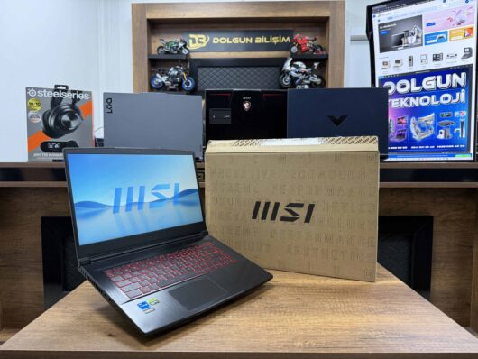 MSI Thin GF63 12UC-673TR Intel Core i5 12450H 16GB RAM 512GB SSD W11 RTX3050 15.6" FHD 144Hz (İKİNCİ EL)