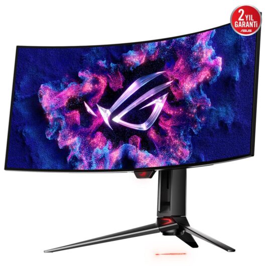 Asus ROG Swift OLED PG34WCDM 34" 0.03ms UWQHD Curved 240Hz Oyuncu Monitörü - Image 3