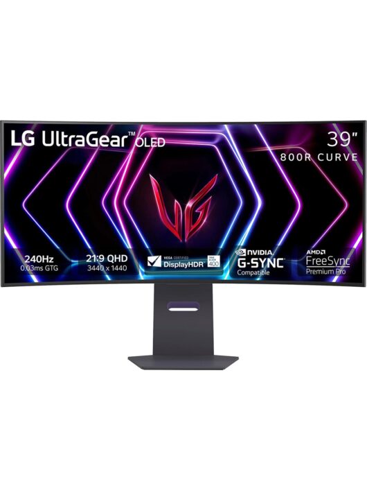 LG UltraGear 39GS95QE-B 39" 0.03ms OLED WQHD Curved 240Hz Oyuncu Monitörü